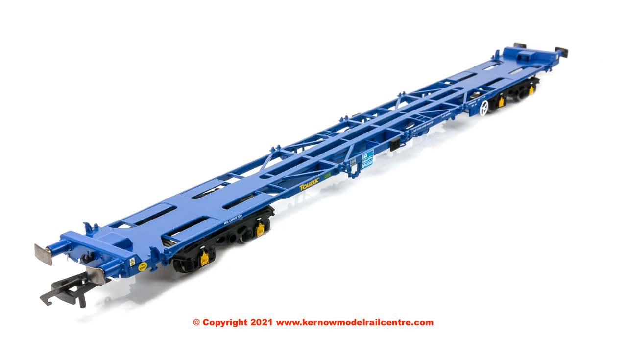 R60045 Hornby Tiphook KFA Container Flat with 3 x 20ft TankTainers - Era 11